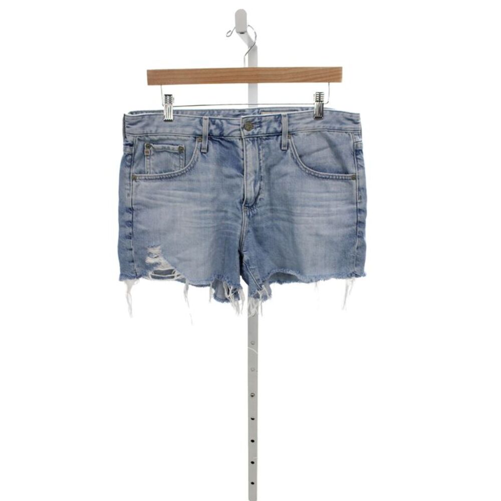 AG-ED Denim Women Cut-Off Blue Cotton Shorts Size 30